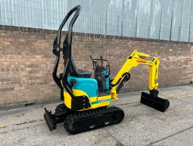 2013 Yanmar SV08 Micro Digger, Low Hours, Quick Hitch