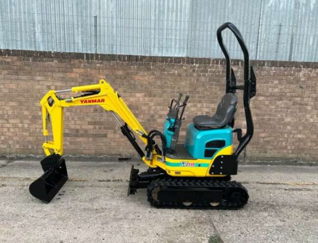 2013 Yanmar SV08 Micro Digger, Low Hours, Quick Hitch
