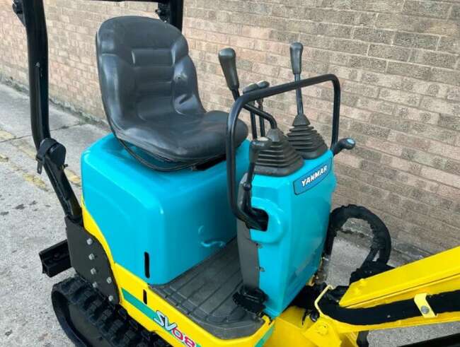 2013 Yanmar SV08 Micro Digger, Low Hours, Quick Hitch