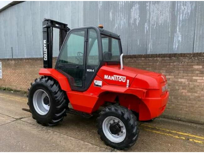 Manitou M26-4 Rough Terrain Forklift, Perkins Engine