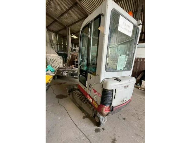 Takeuchi TB016 1.5 Ton Mini Excavator & Ifor Williams Plant Trailer