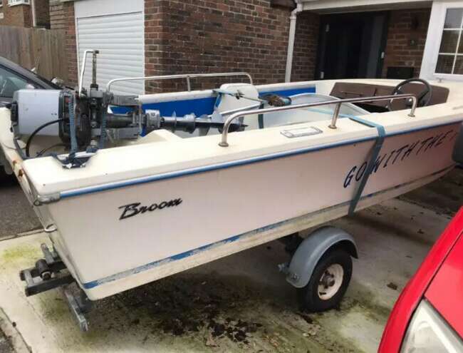 14Ft Speed Boat with 30Hp Outboard Engine