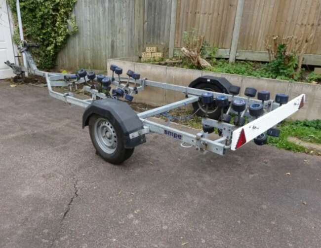 Shetland 535 Cabin Cruiser Boat with Tohatsu Outboard and Snipe Trailer