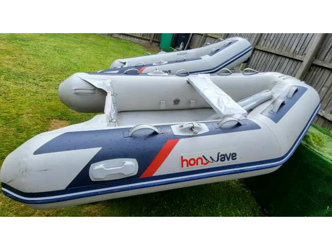 Honwave T24-IE3 Inflatable Boat Tender with Wheels