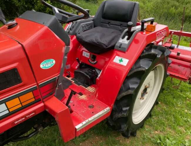 Mitsubishi MT20 4WD Compact Tractor & 1.4 meter Rotavator