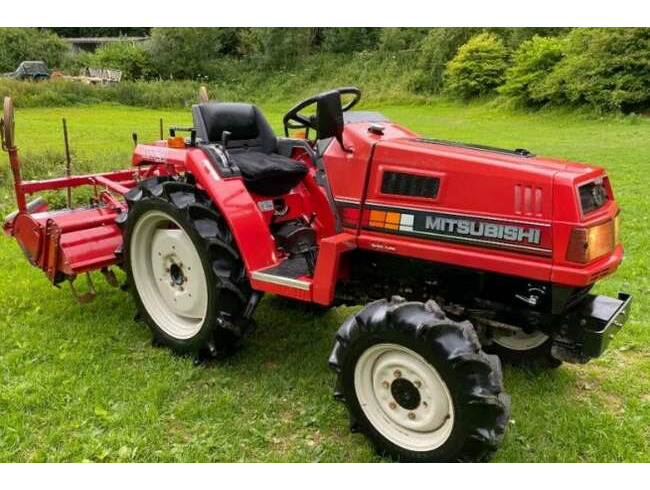 Mitsubishi MT20 4WD Compact Tractor & 1.4 meter Rotavator