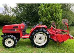 Mitsubishi MT20 4WD Compact Tractor & 1.4 meter Rotavator