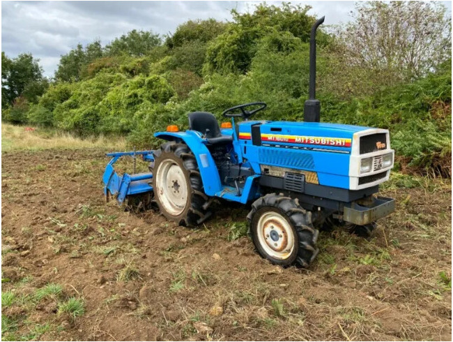 Mitsubishi MT1601D 4WD Compact Tractor & 1.2 meter Rotavator