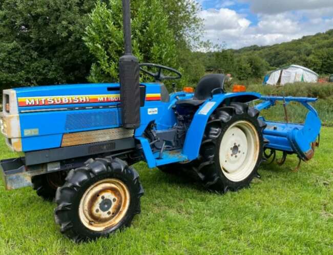 Mitsubishi MT1601D 4WD Compact Tractor & 1.2 meter Rotavator