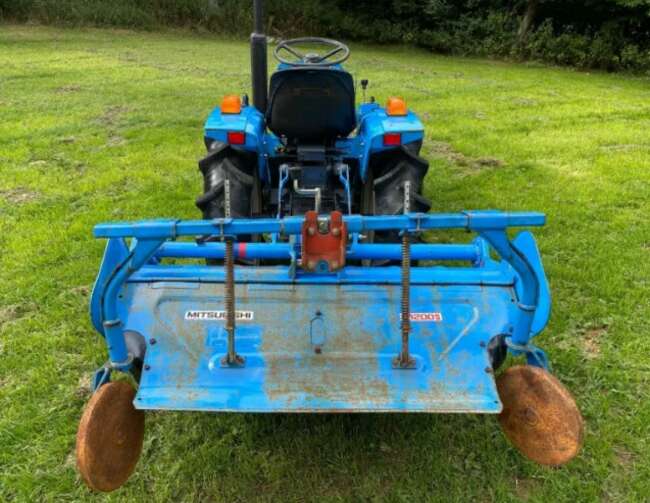 Mitsubishi MT1601D 4WD Compact Tractor & 1.2 meter Rotavator