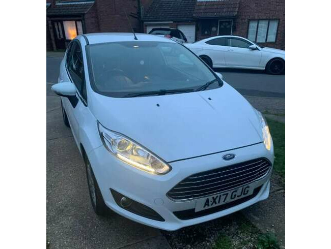 2017 White Ford Fiesta