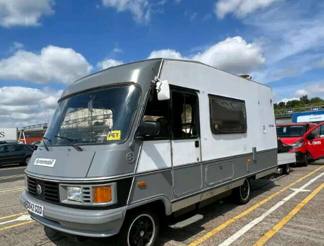 1987 Fiat Ducato based Hymer B544 2.5 Turbo Diesel Motorhome