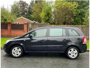 2013 HPI Clear Vauxhall Zafira 1.6 Petrol 11 Months MOT 2 Owner 7 Seater