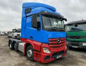 2014 Mercedes-Benz Actros 2543 Euro 6 6x2 tractor unit