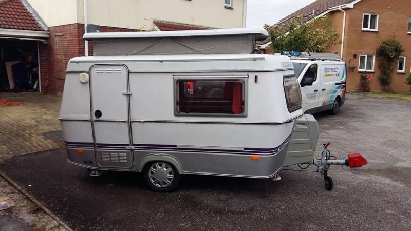 1997 Eriba Puck L good condition with full awning image 1