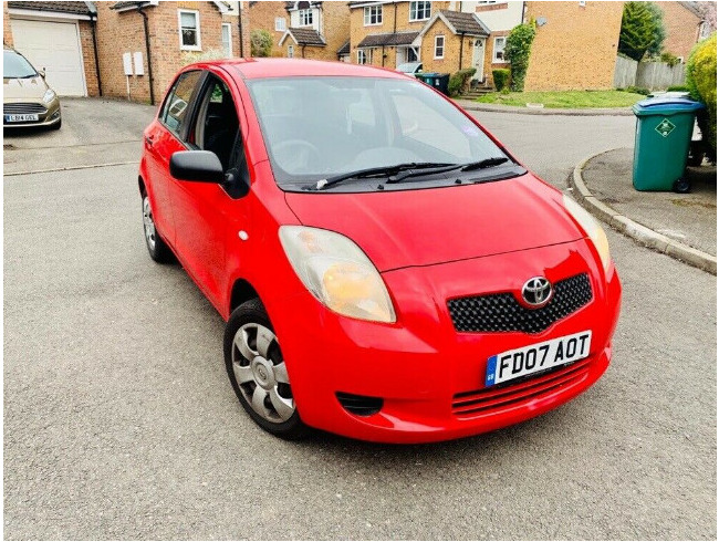 2007 Toyota Yaris 1.0 Vvti Service History 1 Yeat Mot Bery Clean £1450