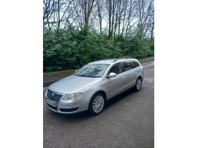 2008 Volkswagen Passat Highline TDI Estate, Silver Manual Leather Interior Parrot