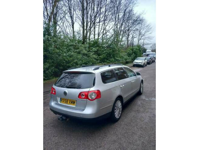 2008 Volkswagen Passat Highline TDI Estate, Silver Manual Leather Interior Parrot