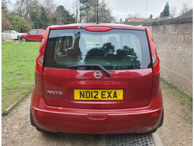 2012 Nissan Note Acenta 1.4, FSH, Dec MOT