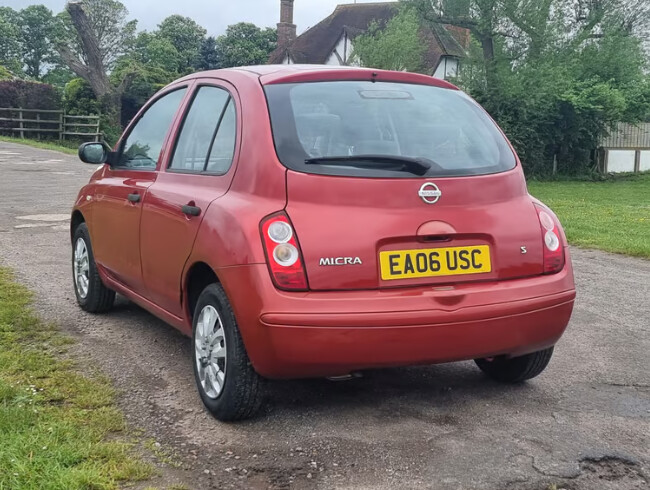 2006 Nissan Micra 1.2 Petrol 5 Door Manual Hatchback Low Mileage Full Year MOT