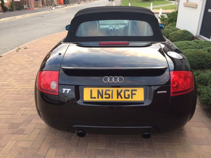 2001 Audi TT 1.8 turbo 225 Bhp convertible black image 2