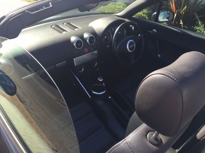 2001 Audi TT 1.8 turbo 225 Bhp convertible black image 3