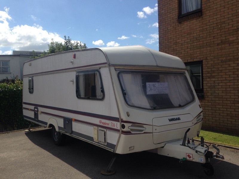 1993 Lunar Premiere 516L 5 Berth Caravan image 1