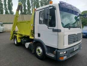 2009 Man Truck for Sale with 10 Skips