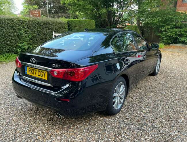 2017 Infinity Q50, Black, Diesel, Auto, 2.2 no ulez