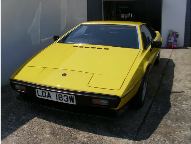 1980 Lotus Esprit, Saloon, 2174 (cc), 2 Doors