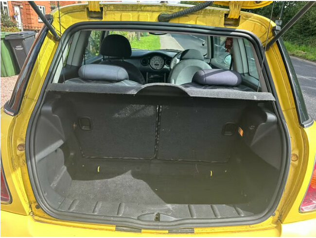 2002 Mini Cooper, Yellow, 