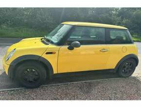 2002 Mini Cooper, Yellow, 