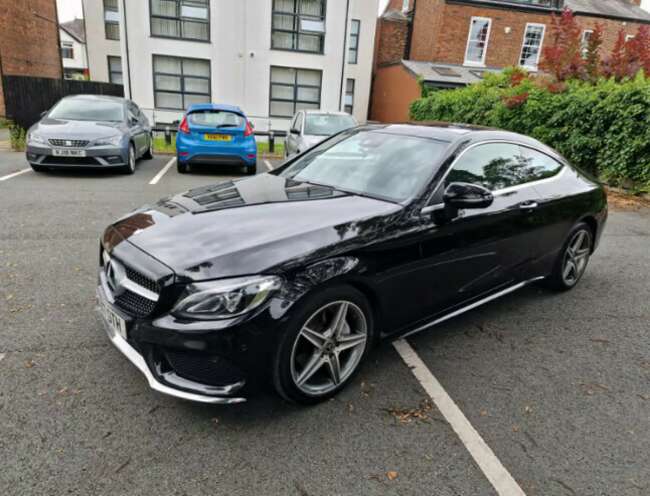 2017 Mercedes 2.1 C220d AMG Line (Premium Plus) Coupe 2dr Diesel G-Tronic+ Euro 6 in Stretford