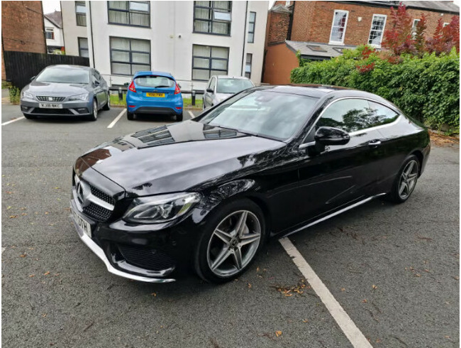 2017 Mercedes 2.1 C220d AMG Line (Premium Plus) Coupe 2dr Diesel G-Tronic+ Euro 6 in Stretford