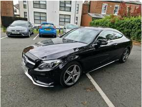 2017 Mercedes 2.1 C220d AMG Line (Premium Plus) Coupe 2dr Diesel G-Tronic+ Euro 6 in Stretford