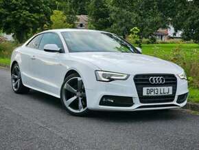 2013 Audi A5 S Line Black Edition + 2.0 Tdi +  £30 Tax + 86K Miles