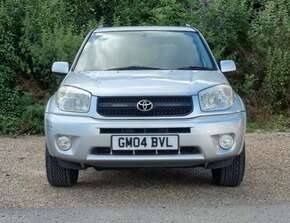  2004 Toyota Rav4 2.0 XT3 Petrol 5 Door 4x4 SUV Full Year MOT, Automatic