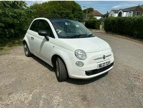 2012 Fiat 500C Low Mileage Convertible