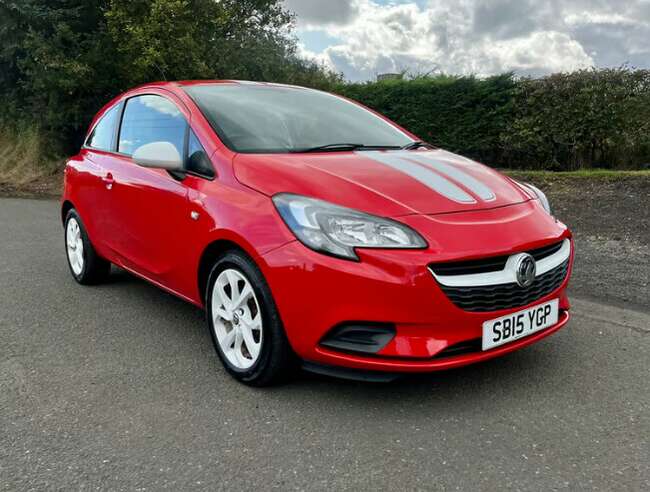 2015 Vauxhall Corsa 1.4 Ecoflex Facelift 3 door Red 1 year MOT