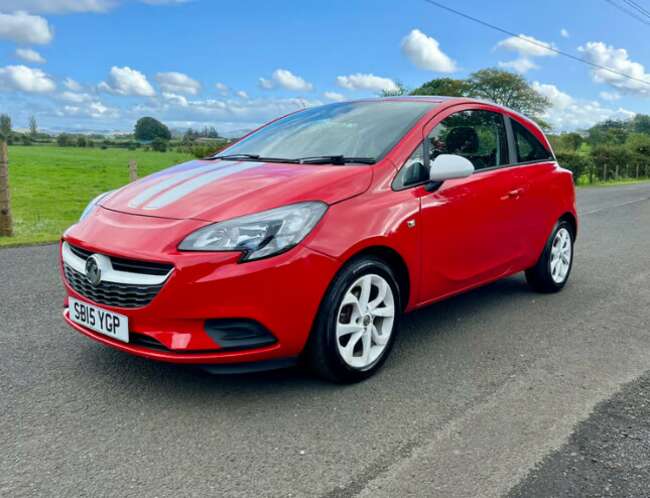 2015 Vauxhall Corsa 1.4 Ecoflex Facelift 3 door Red 1 year MOT