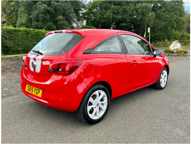 2015 Vauxhall Corsa 1.4 Ecoflex Facelift 3 door Red 1 year MOT