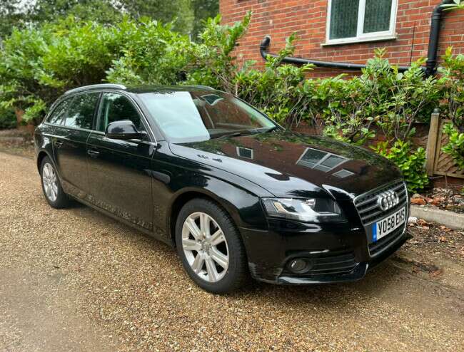 2008 Audi A4 Se Avant TFSI Estate, 6 Speed Manual, Black, ULEZ FREE