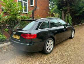 2008 Audi A4 Se Avant TFSI Estate, 6 Speed Manual, Black, ULEZ FREE