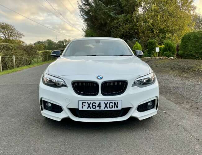 2014 BMW 218D Msport, White, 2 door, Coupe, Diesel