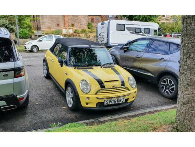 2005 Mini Cooper S - Convertible - Canary Yellow. Will be sold with new MOT!!