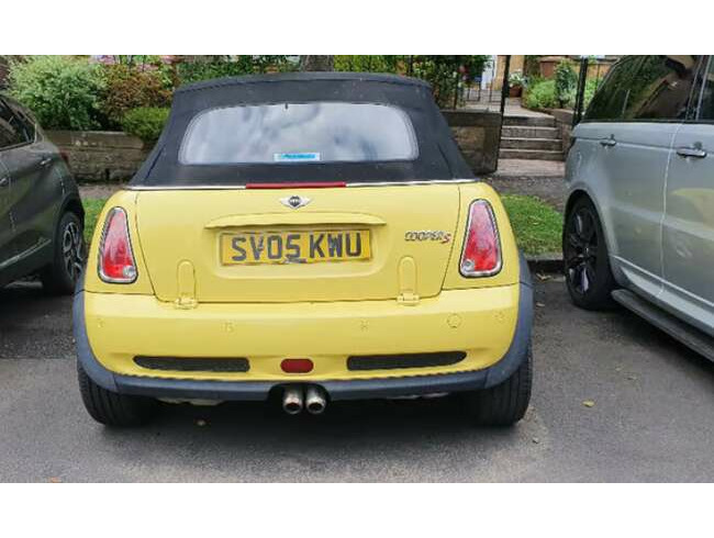 2005 Mini Cooper S - Convertible - Canary Yellow. Will be sold with new MOT!!