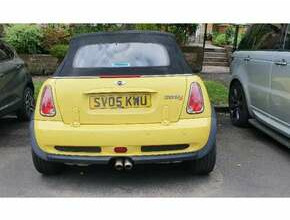 2005 Mini Cooper S - Convertible - Canary Yellow. Will be sold with new MOT!!