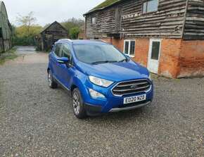 2020 Ford, EcoSport, Hatchback, Manual, 999 (cc), 5 Doors