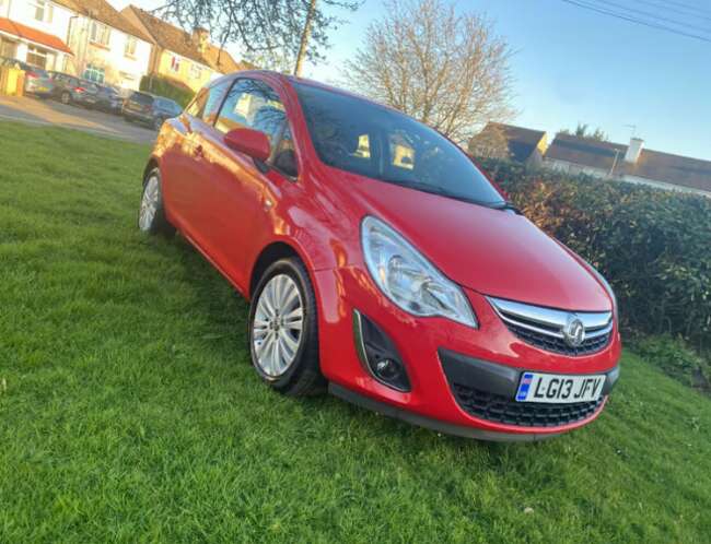 2013 Vauxhall Corsa 1.2 Energy 1 Owner ONLY 82K Miles Red 3 Doors HPI Clear