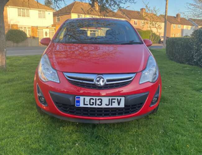 2013 Vauxhall Corsa 1.2 Energy 1 Owner ONLY 82K Miles Red 3 Doors HPI Clear